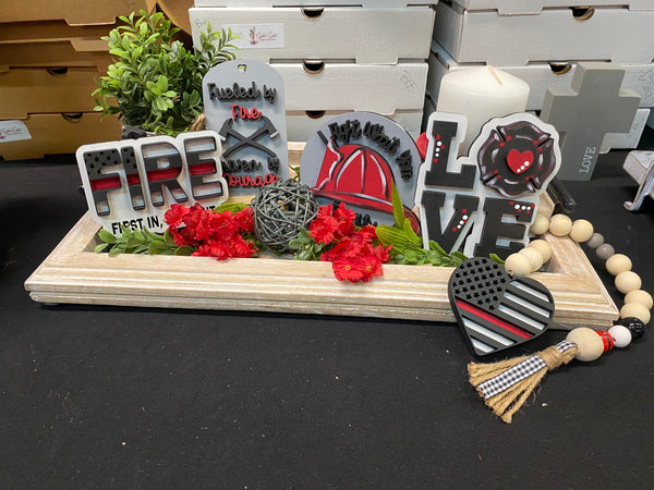 Firefighter Tier Tray Collection