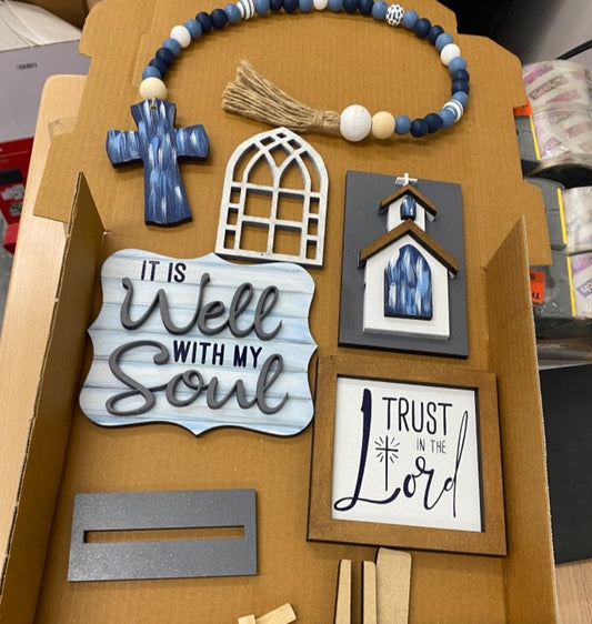 Faith Tier Tray Collection