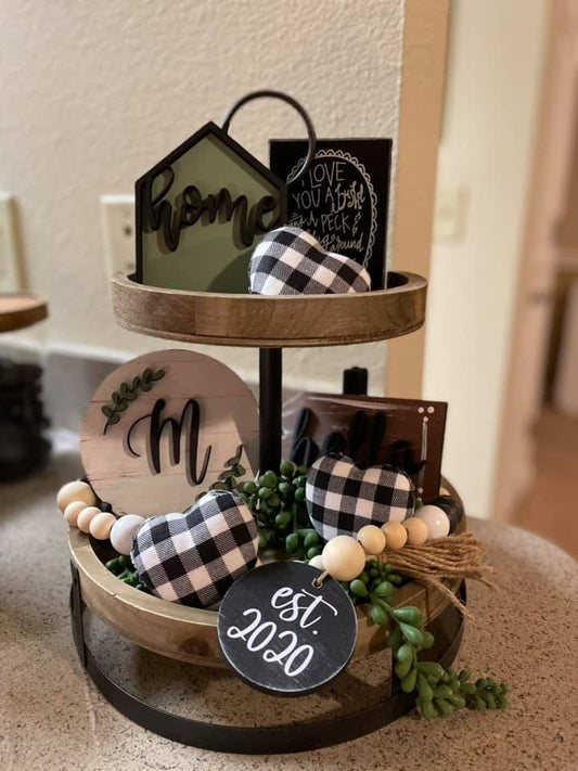 FarmHouse Tier Tray Collection