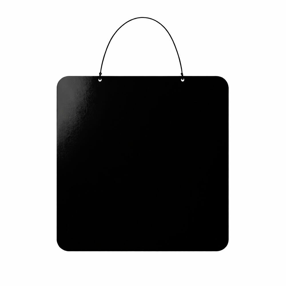 Large metal hanging tile
