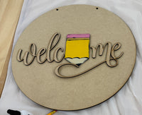Interchangeable Door Hanger Workshop Aug 23 2-5 pm rsvp by Aug 16.