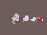 heart shelf sitter bundle