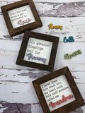 Custom Grandma Signs- $15 each- All Grandma names can be cut for a custom sign