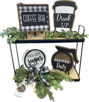 Coffee Tier Tray Collection