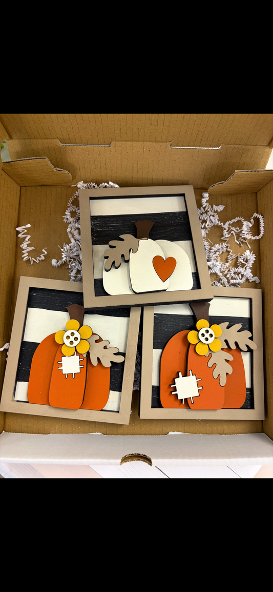 Trio of Pumpkins