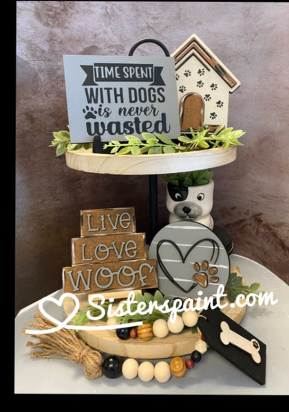 Dog Tier Tray Theme Collection